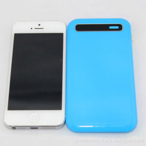 JP-S03 Li-polymer battery power bank with 4 LED power indicators and hidden inside cable